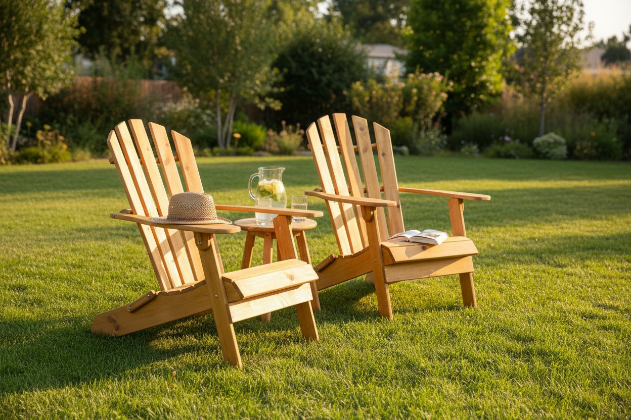 Adirondack Sandalye · Beyaz — 2