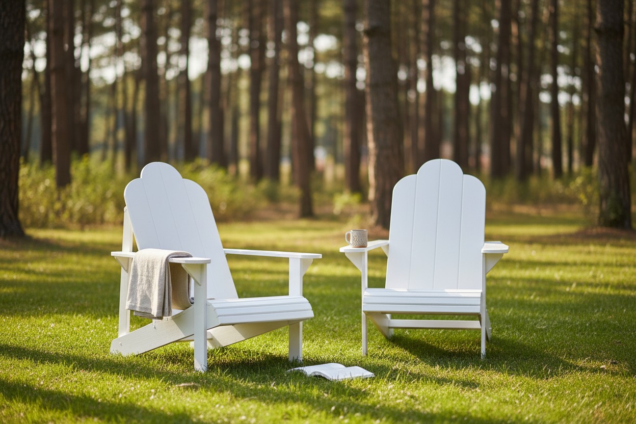 Adirondack Sandalye · Beyaz Büyük — 5