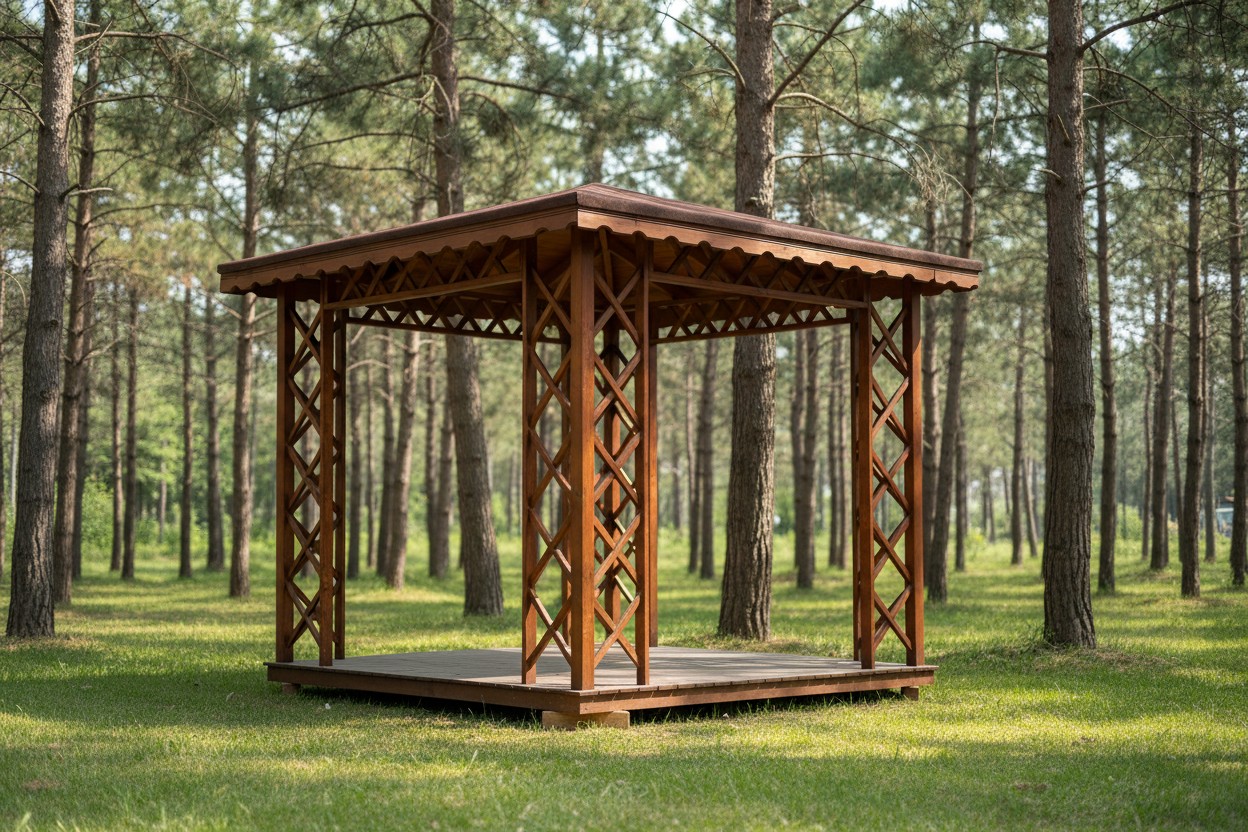 Çardak · Köşe Çaprazlı · 300×300 cm