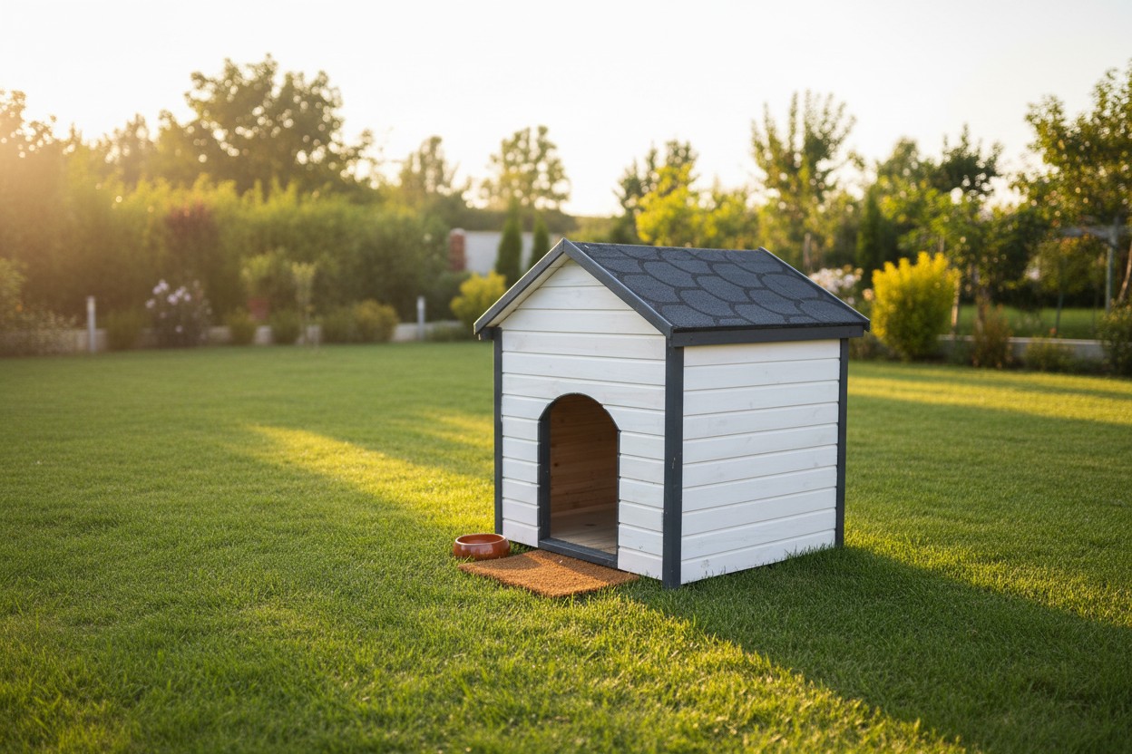 Köpek Kulübesi · Beyaz — 2