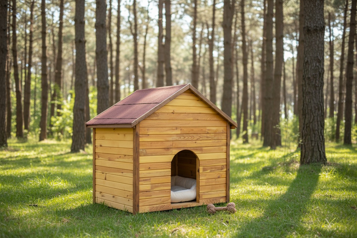 Klasik Seri Yalıtımlı Büyük Boy Köpek Kulübesi